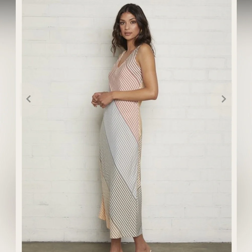Rachel Pally Simona Dress - Ombré Check Voile